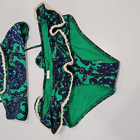 Zimmermann Kids Tiggy Scoop Ruffle Bikini Set Size 10 - Picture 12 of 14